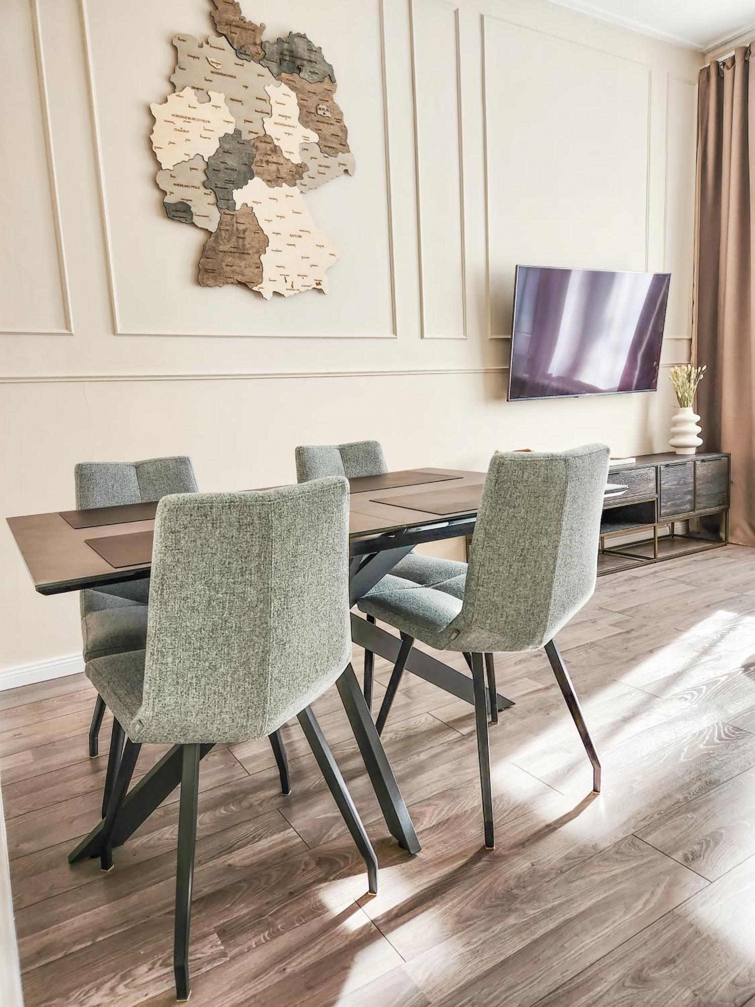 Lünen Geli Homes L1 - 2X Zimmer, 2X Kingsize Bett, 1 Bis 4 Personen, Parkplatz, Tv, Wifi, Top Kueche, Kaffee, Tee מראה חיצוני תמונה